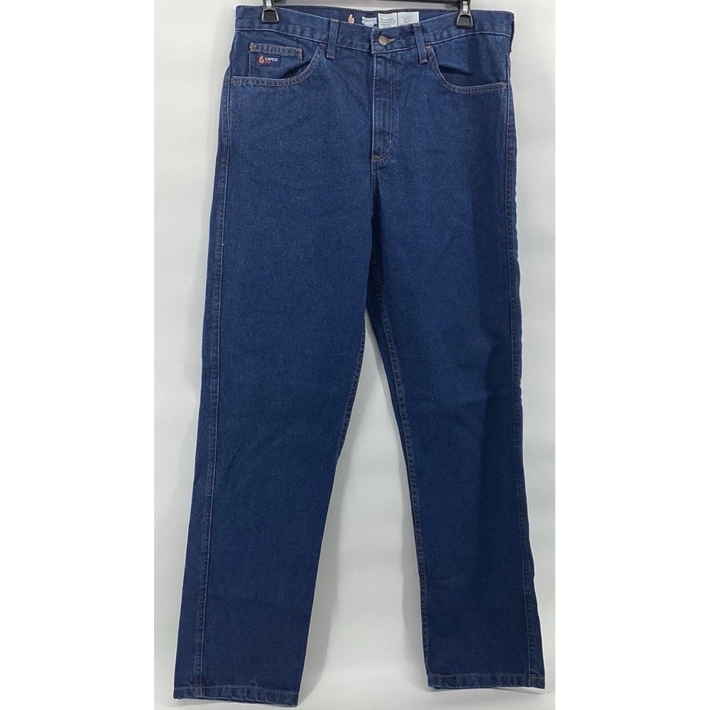 Lapco FR Jeans 36x34 Modern Denim New
